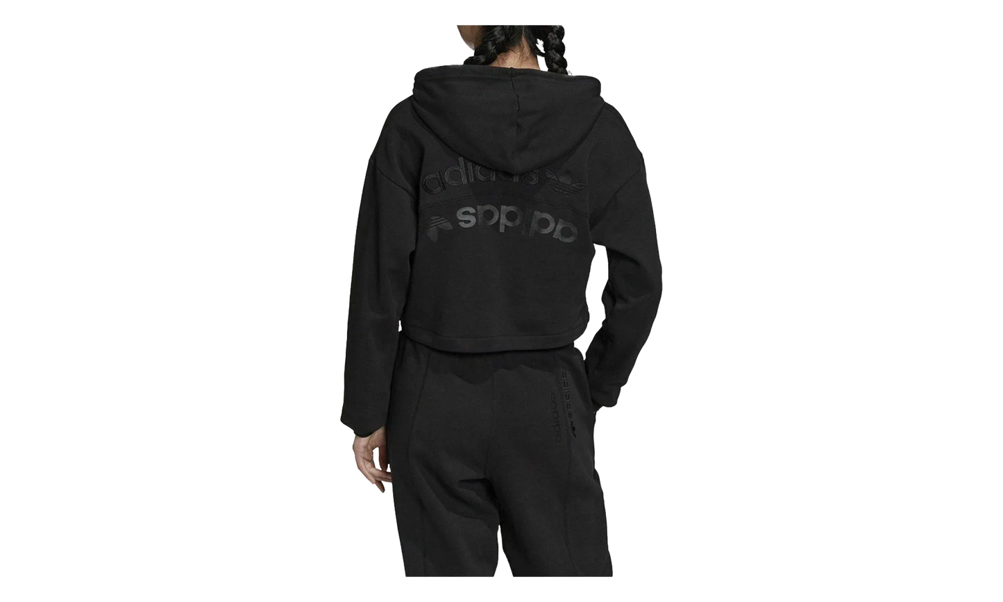 Originals Cropped Hoodie WMNS "Black" GD3090