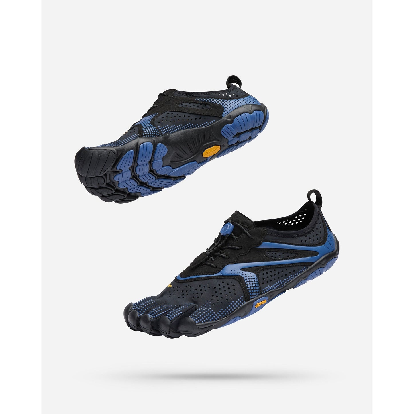 Men's V-Run in Black Blue