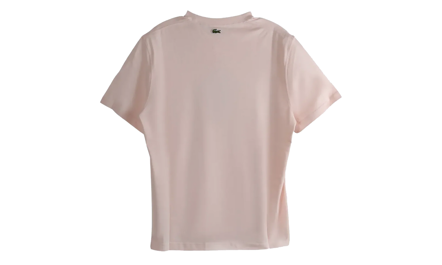 Printed Cotton Jersey T-Shirt "Light Pink / Beige" TH0284 GXI