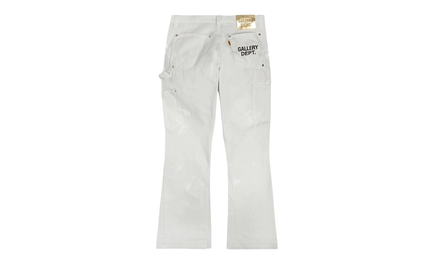 Stadium Uniform Flare Carpenter Jeans "White" GDSUFCJW