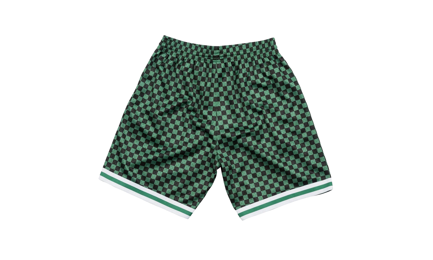 NBA Checked Swingman Shorts "Boston Celtics - Green" BA3A4I BCE E N09