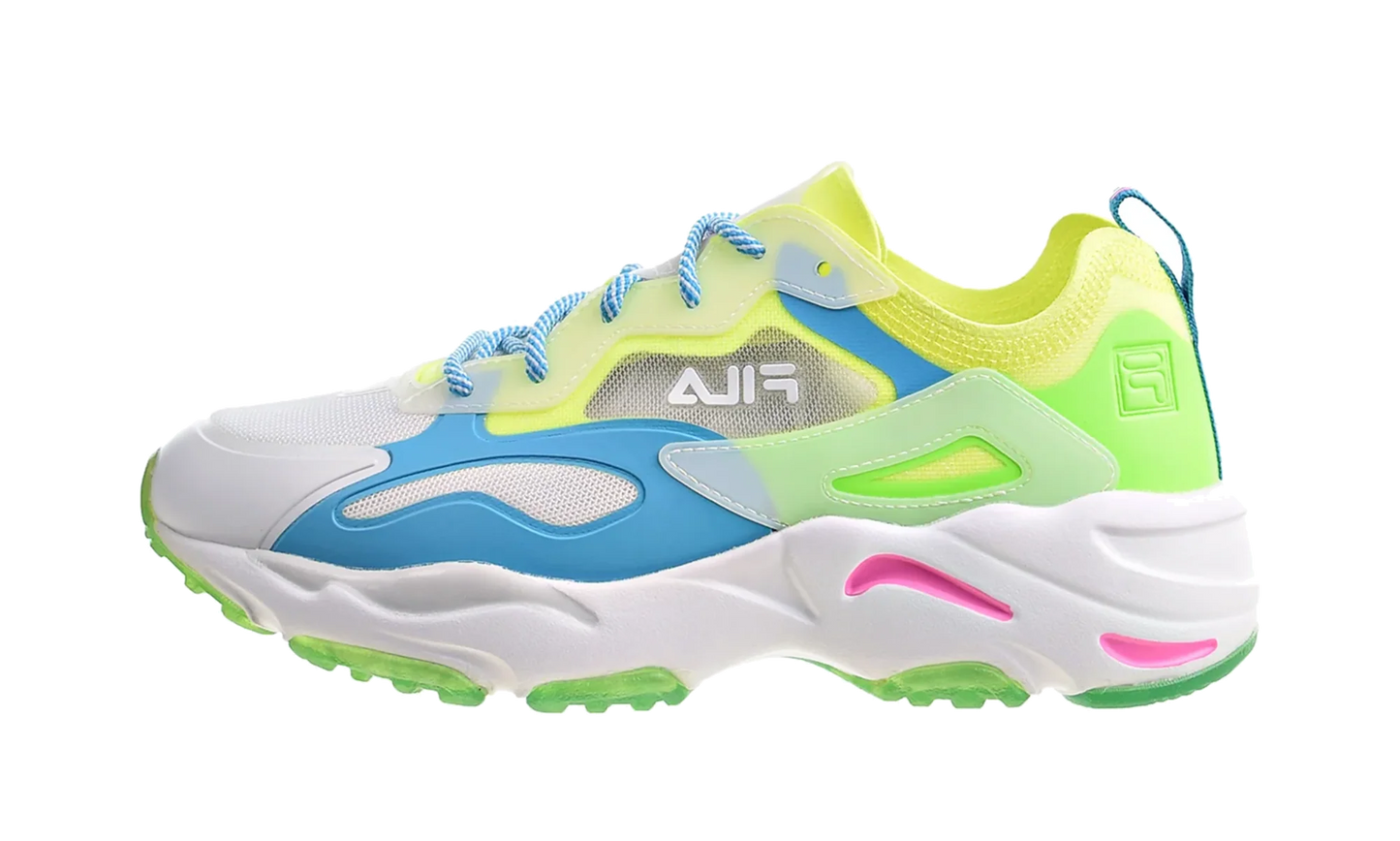 Ray Tracer Lite WMNS "Safety Yellow-Green Gecko-Blue Atoll" 5RM01331 743