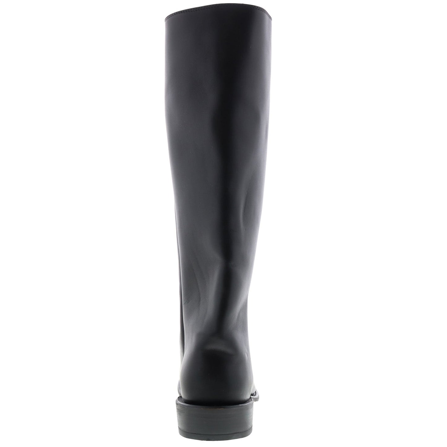 8220 Mens Black Leather Slip On Cowboy Western Boots