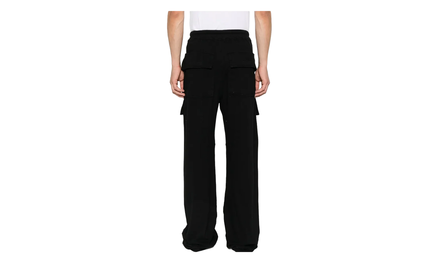 Cargo Drawstring Wide Pants "Black" DU02E7394 JDB 09