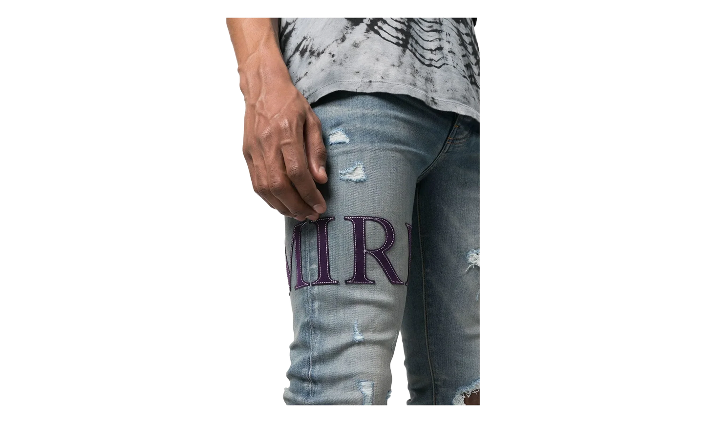 Serif Logo Jeans "Clay Indigo" PS23MDS006 408