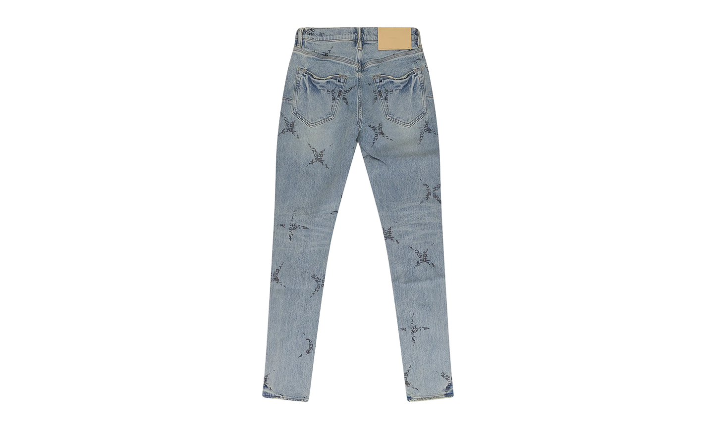 Star Monogram P001 Skinny Jeans "Blue" P001_BMLI824