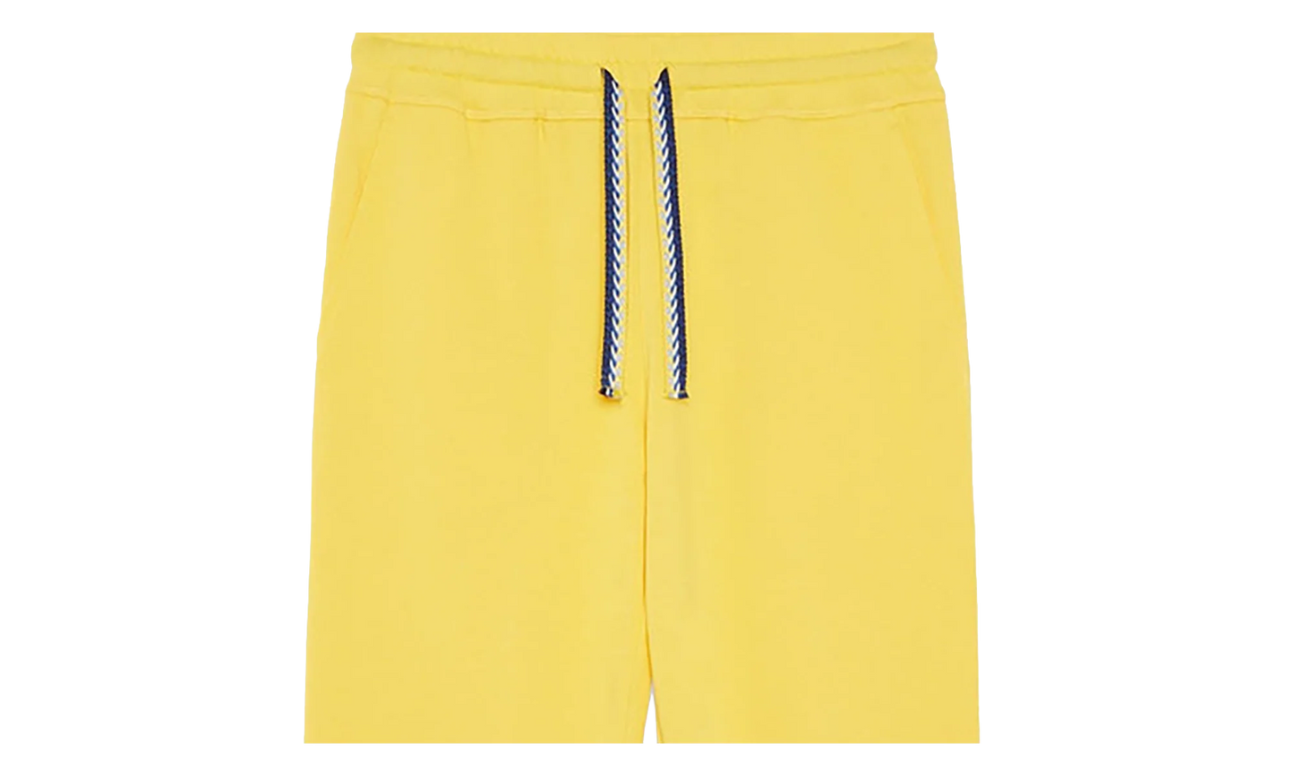 KNIT JOGGERS WITH DRAWSTRING "Yellow" RM TR0041 J209 H22 814