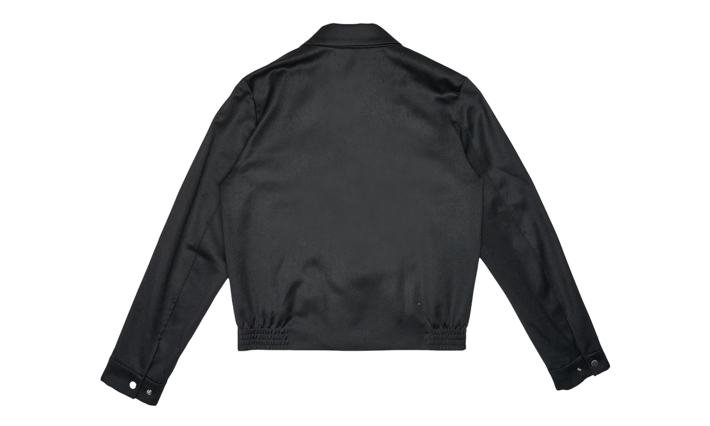 Double Pocket Zip Up Track Jacket "Black" PF23MTJ002 001