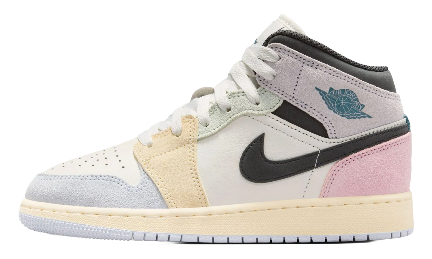Air Jordan 1 Mid SE GS "Sail Pastels" IB7053 100