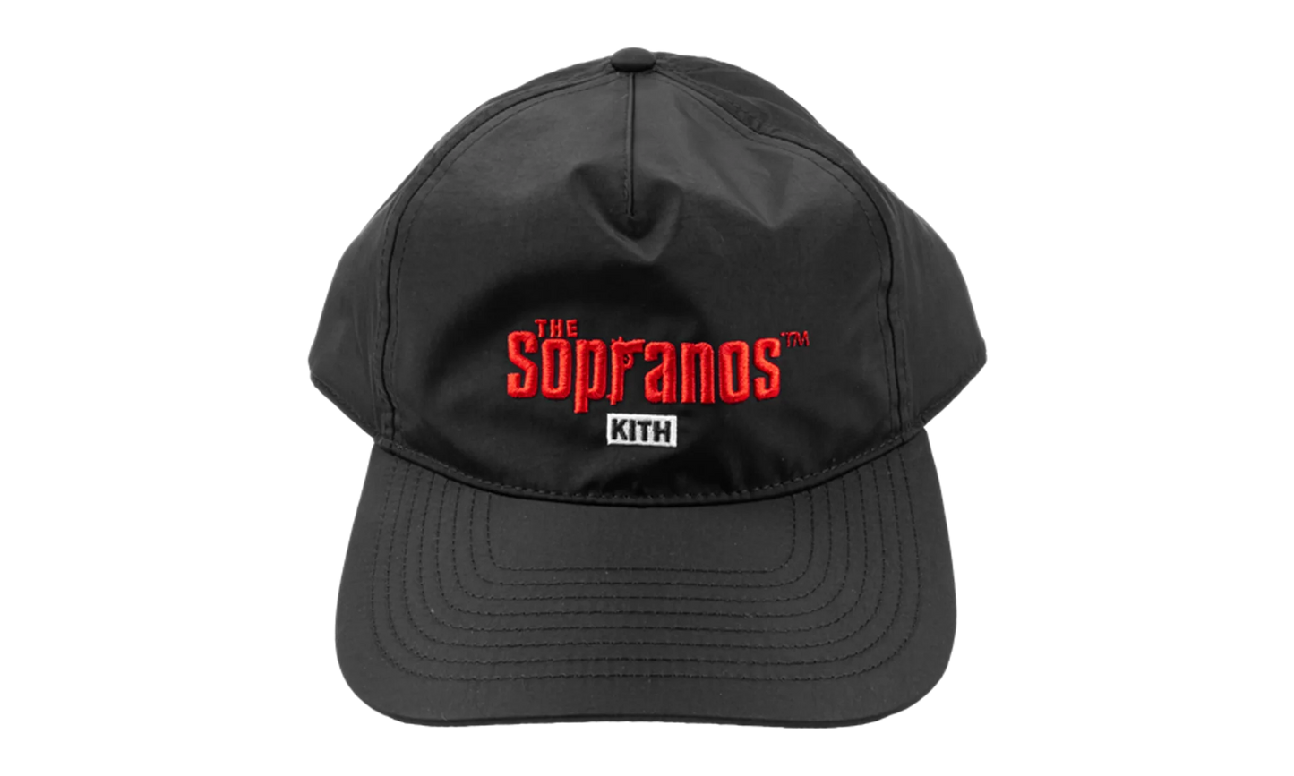 The Sopranos Nylon Bay Low Pinch Crown Snapback "Black" khm051410 001