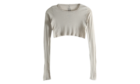Long Sleeve Crop T-Shirt WMNS "Pearl" RP01F6220 MR 08