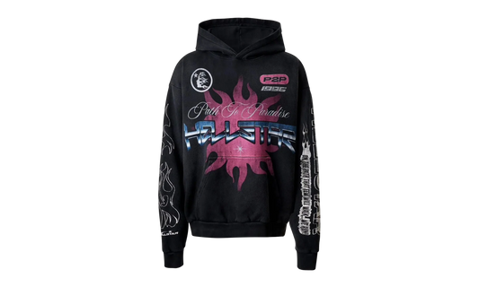 RACER HOODIE "Black" HSR166