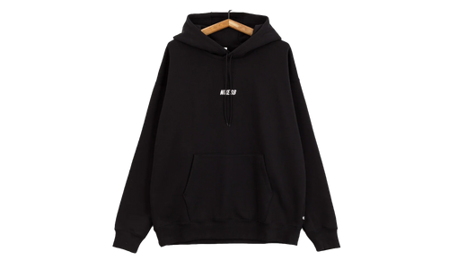 Skate Fleece Pullover Hoodie "Black / White" FN2502 010