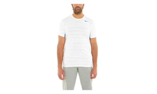 DRI-FIT TENNIS STYLE T-SHIRT "White / Blue" 424978 100