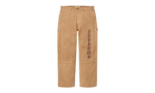 The Great China Wall Double Knee Painter Pant "SS26 - Tan" SU27520