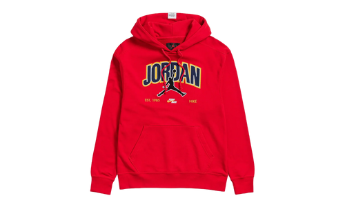 Jordan Jumpman Fleece Pullover Hoodie "University Red" DA7184 687