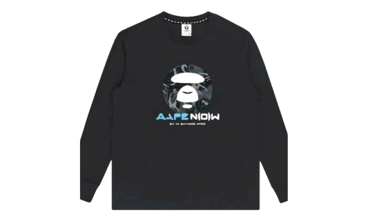 AAPE AAPENOW Long Sleeve Sweatshirt "Black" JXBJB6DZK