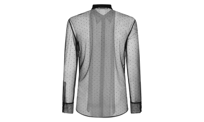 Evening See Through Bow Shirt "Black" S74DM0800S78522900