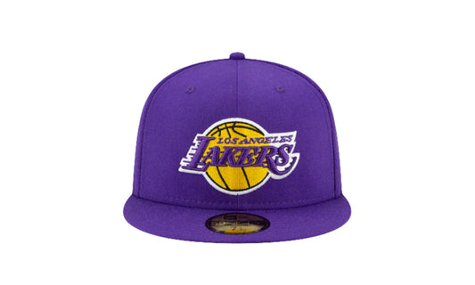 59Fifty NBA Los Angeles Lakers Icy Side Patch Fitted Hat "Purple" 60180898