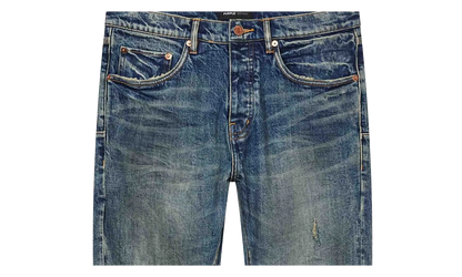Vintage Mechanic Dirty Skinny Fit Jeans "Mid Indigo" P001 MDMD225