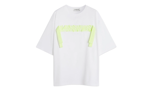 EMBROIDERED COTTON T-SHIRT "White" RM TS0017 J198 P23 01