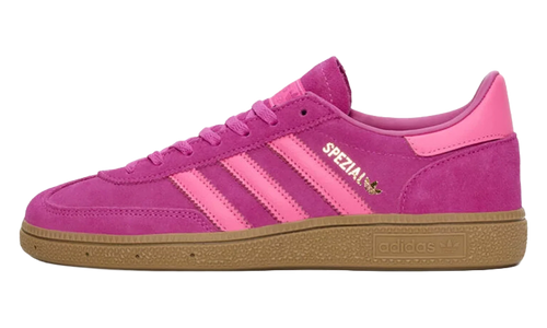 Handball Spezial WMNS "Semi Lucid Fuchsia Lucid Pink Gold Metallic" JQ7262