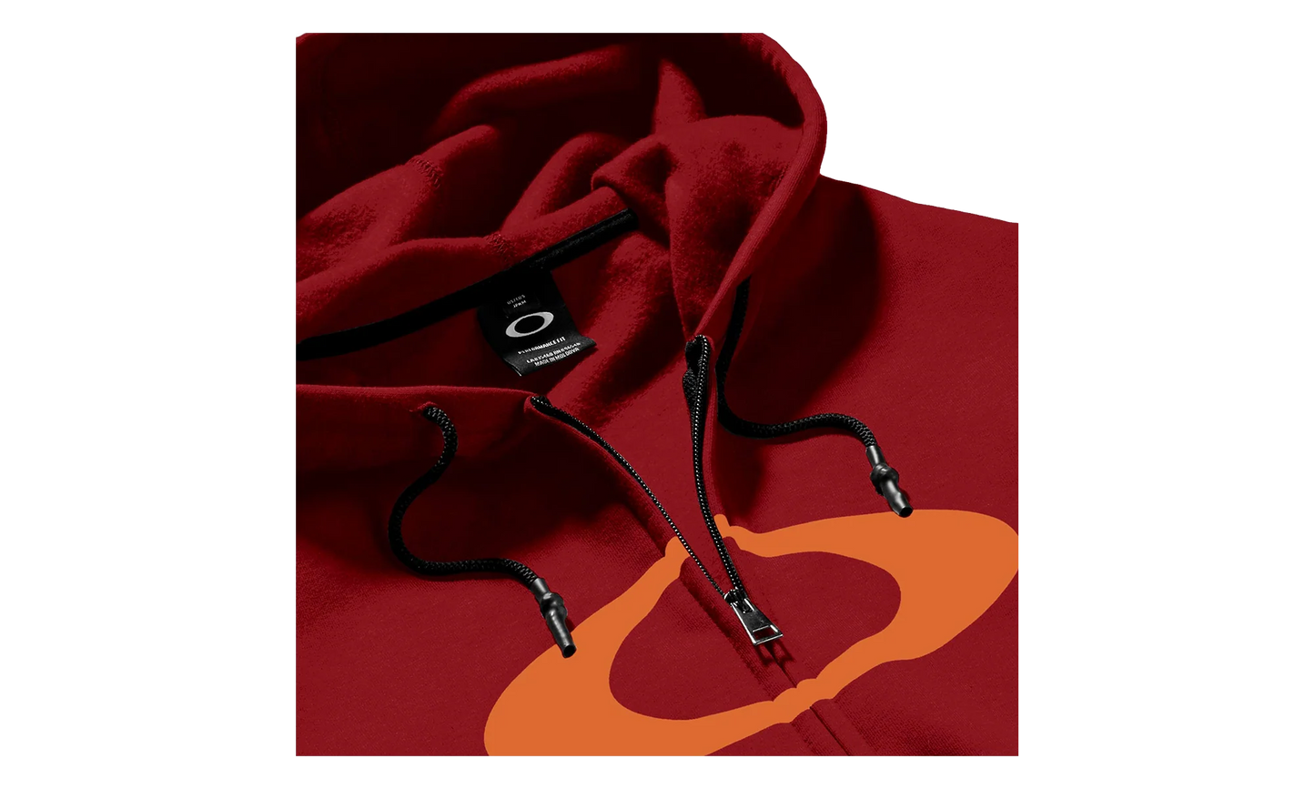 Ellipse Full Zip Hoodie "Raspberry" 461644 45A