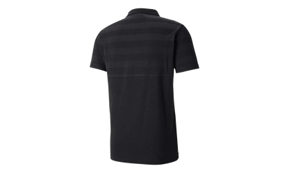 Scuderia Ferrari Striped Polo "Black" 596123 01
