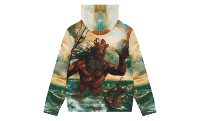 Poseidon's Revenge Zip Up Hoodie "Multicolor" DT582