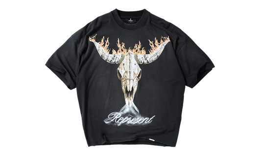 British Cowboys SS Tee "Stained Black" MLM100592-SB
