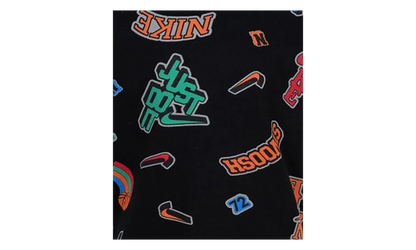 Swoosh 'Just Do It' Tee GS "Black / Multicolor" 86M360 023