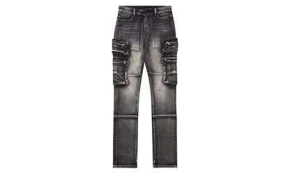 Slate Cargo Denim "Grey" B1839ASSTM