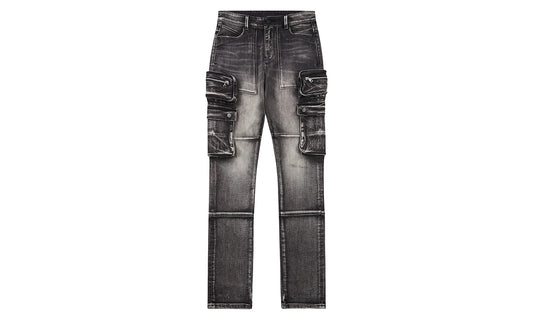 Slate Cargo Denim "Grey" B1839ASSTM