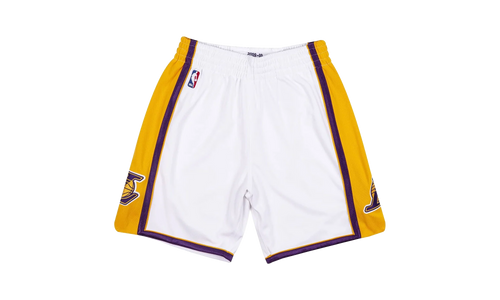 NBA Authentic Shorts "2009-10 Los Angeles Lakers - White" ASHRAC19105