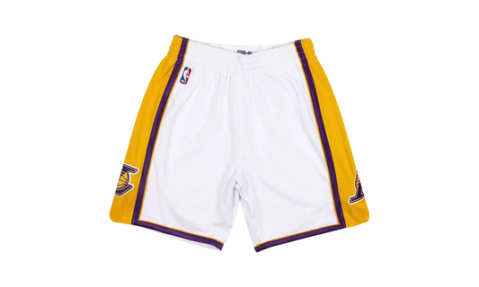 NBA Authentic Shorts "2009-10 Los Angeles Lakers - White" ASHRAC19105