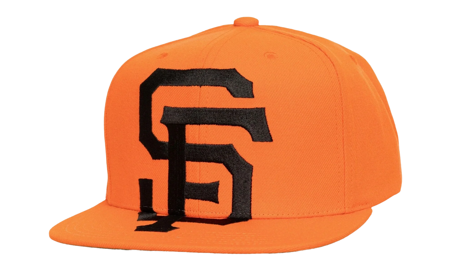 MLB XL Logo Snapback Cap "San Francisco Giants - Orange" HS9756 SFGORAN