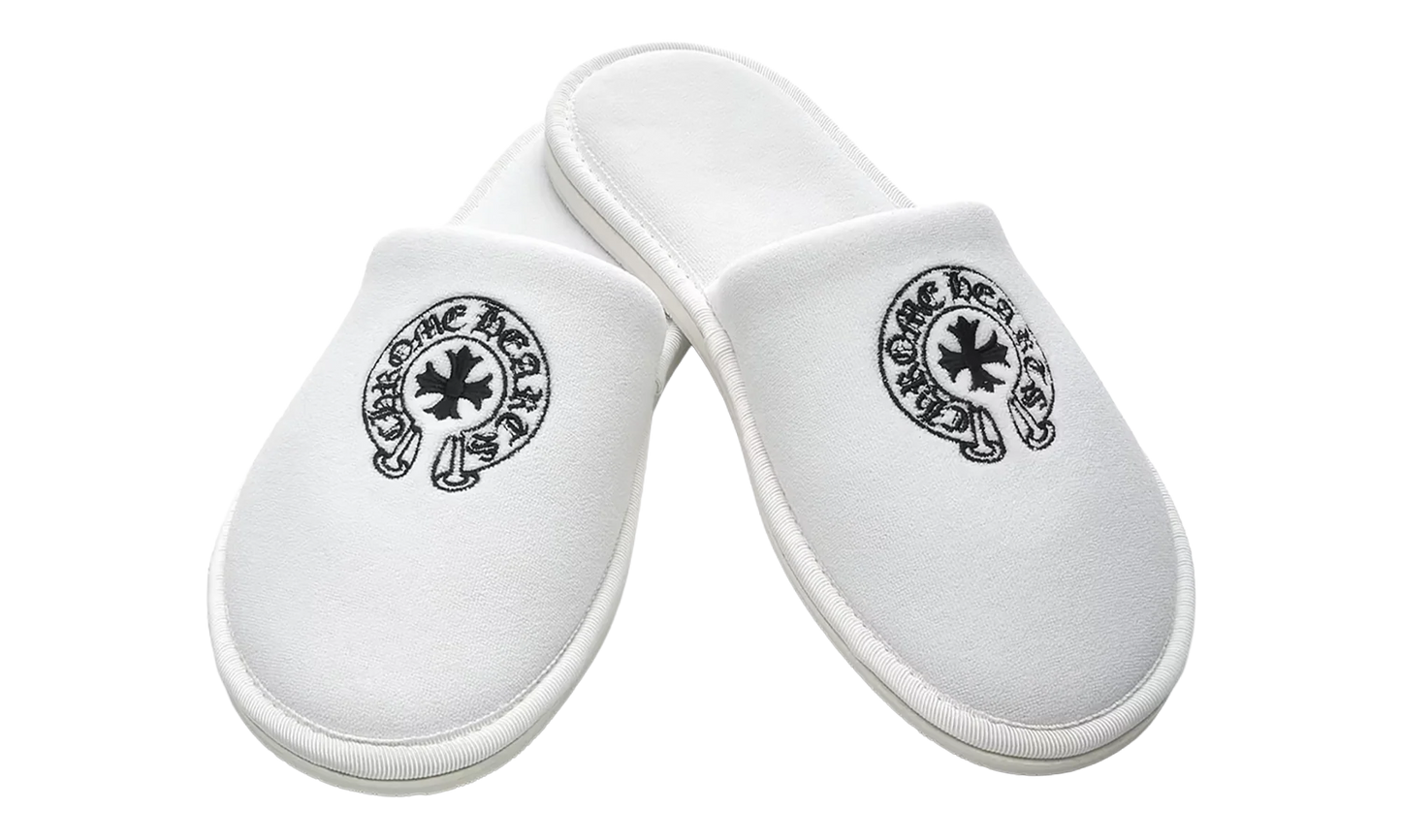 CH Hotel Slippers "White / Black" CHRM0917