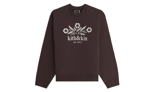 Ashwin Kith & Kin Bellflower Crewneck "Brown" KITH41