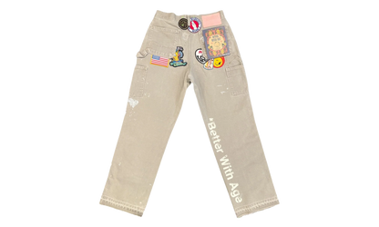 Gentlemen's Carpenter Trouser "Grey" BWA95