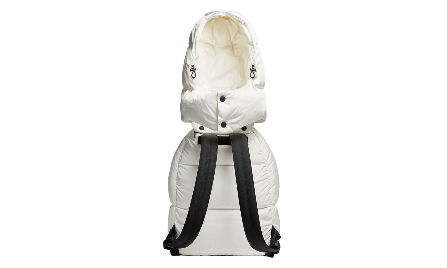 Caradoc Backpack With Hood "White" MON02