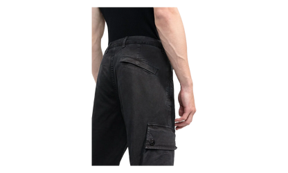 Twill Cargo Pants "Black" 7715303L1 V0129