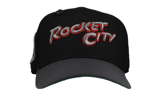59FIFTY Rocket City Trash Pandas 59Fifty Fitted Hat "Black / Graphite / Metallic" 123451298542