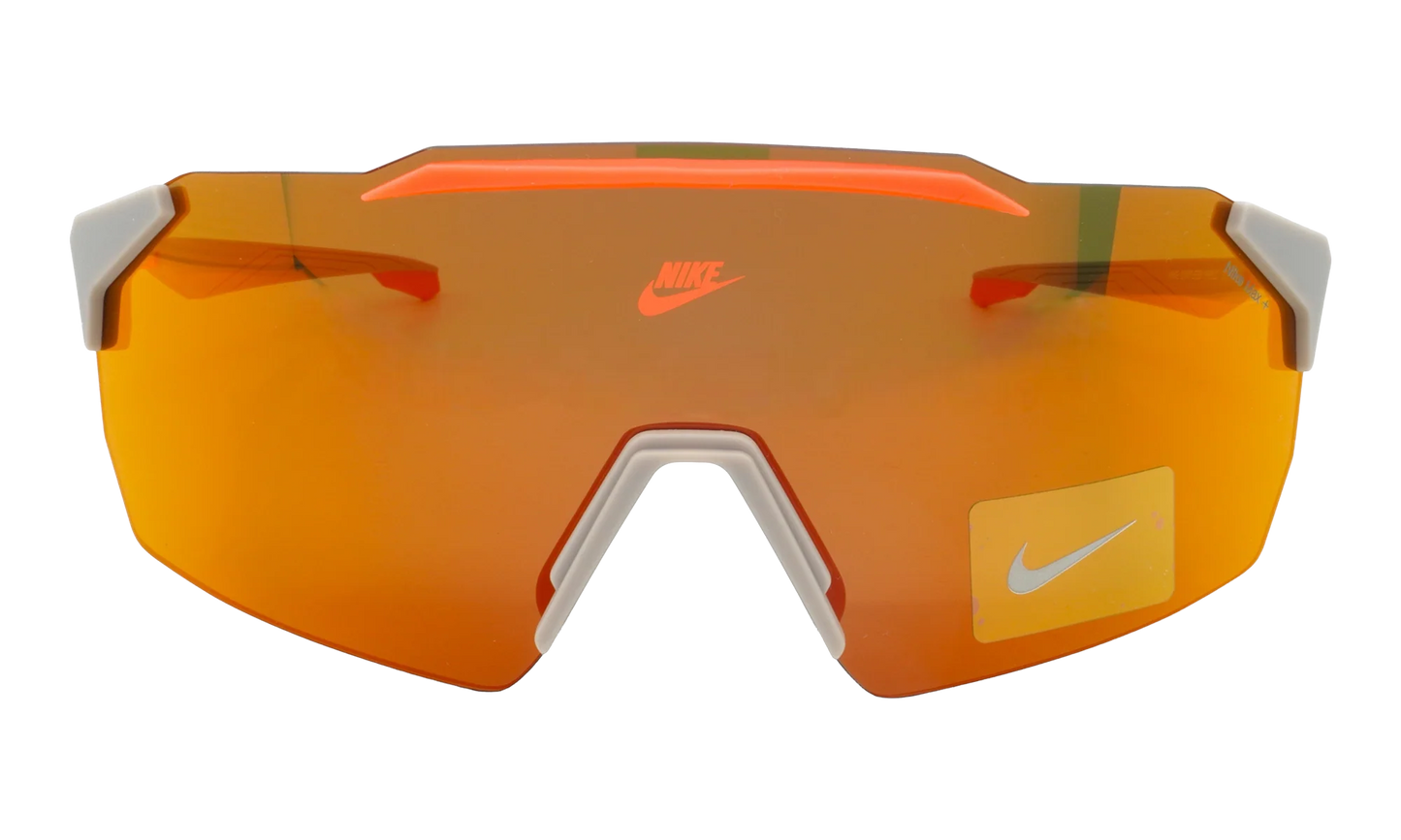 Limitless Shield Mirrored Sunglasses "College Grey / Orange Mirror" IB3521X 009