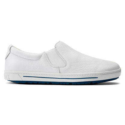 QO 400 Leather Safety Shoe in White