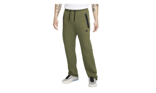 Sportswear Tech Fleece Open-Hem Sweatpants "Medium Olive/Black" FB8012 222