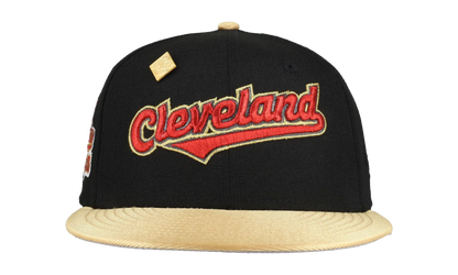 59FIFTY Cleveland Indians 1995 Champions Patch Fitted Hat "Black" NE101