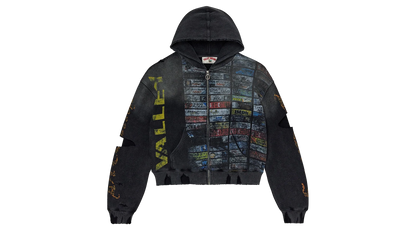 Vale Forever Zip Up Hoodie "Glitch" VAL74
