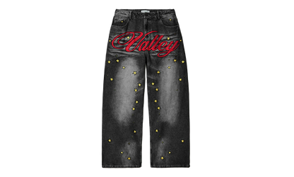 Cosmo Denim Pants "Black" VAL100