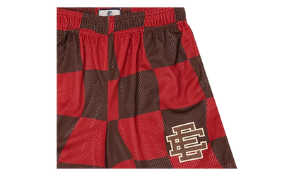 EE BASIC SHORT "SS23 - Red Chocolate Wavy Flag" EE710
