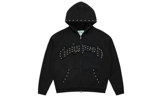 Symmetric Studded V2 VVS Hoodie "Black" NQ9TDBSS